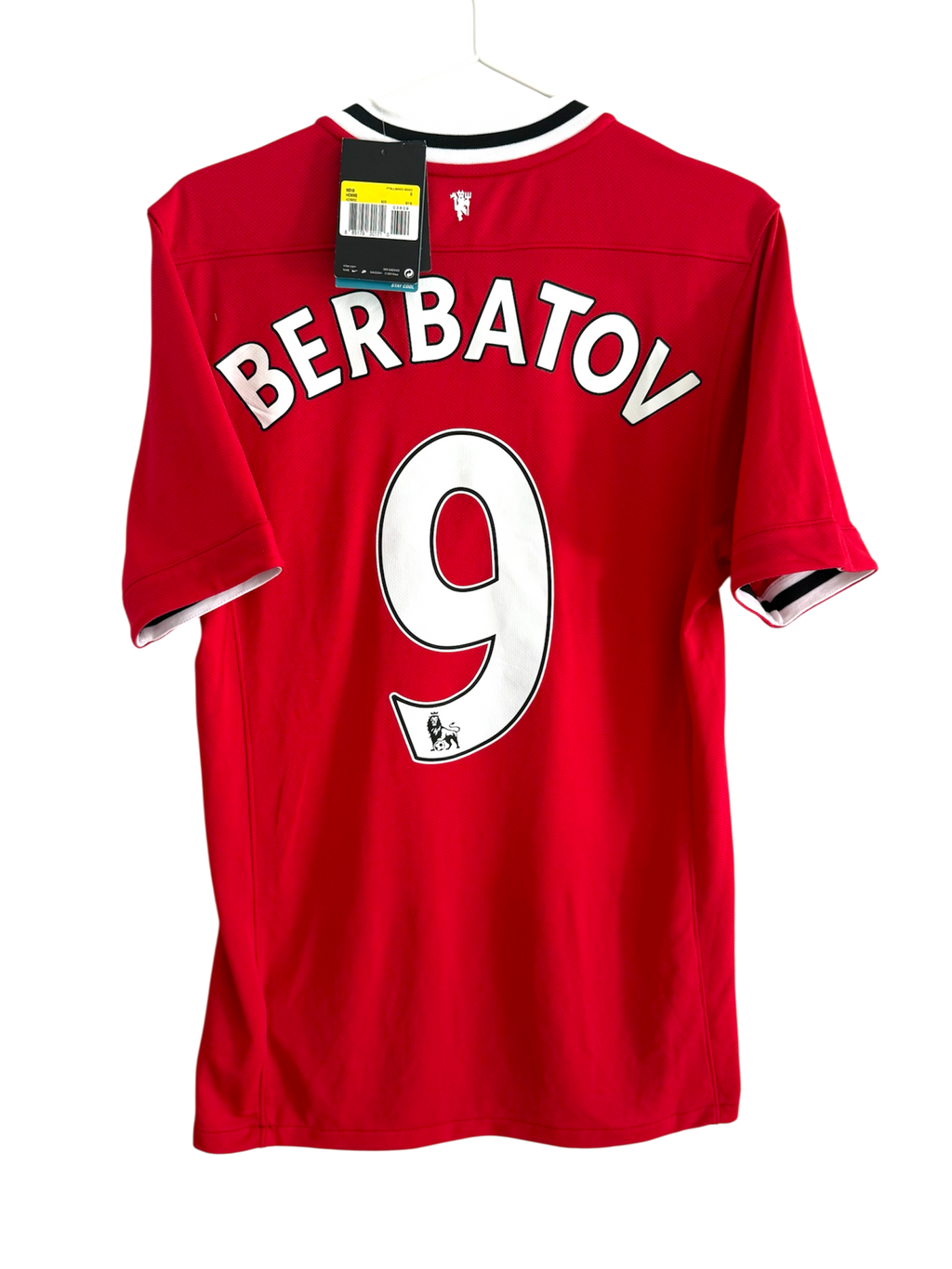 Manchester United 11/12 Home - #9 Berbatov - S - 10/10 BNWT