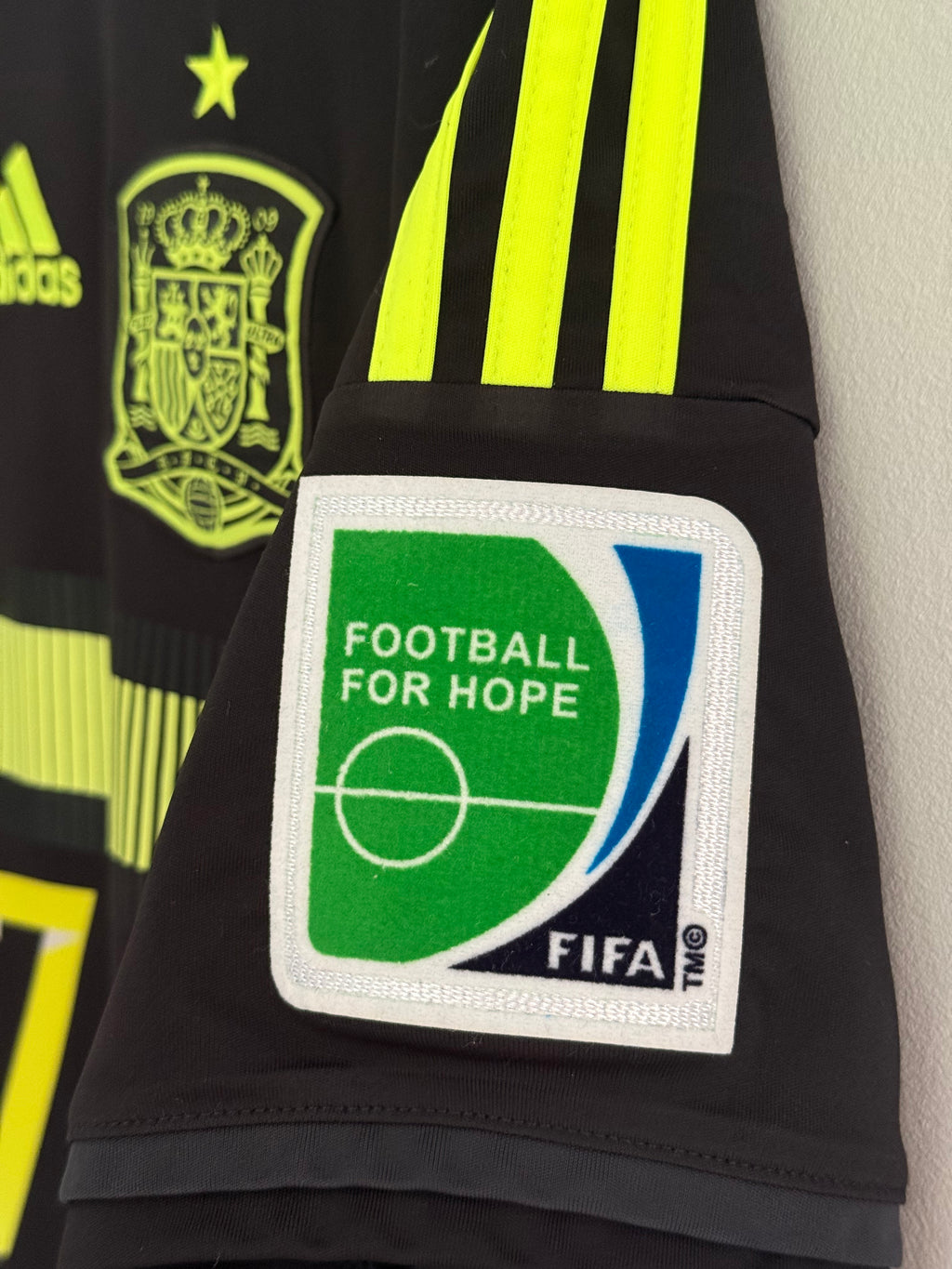 Spain 2014 Away - #7 David Villa - M - 9/10