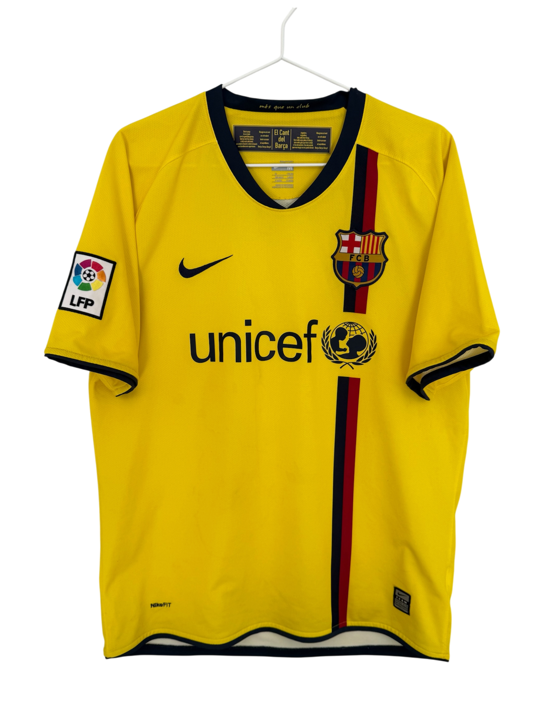 Barcelona 08/09 Away - #10 Messi - M - 9/10