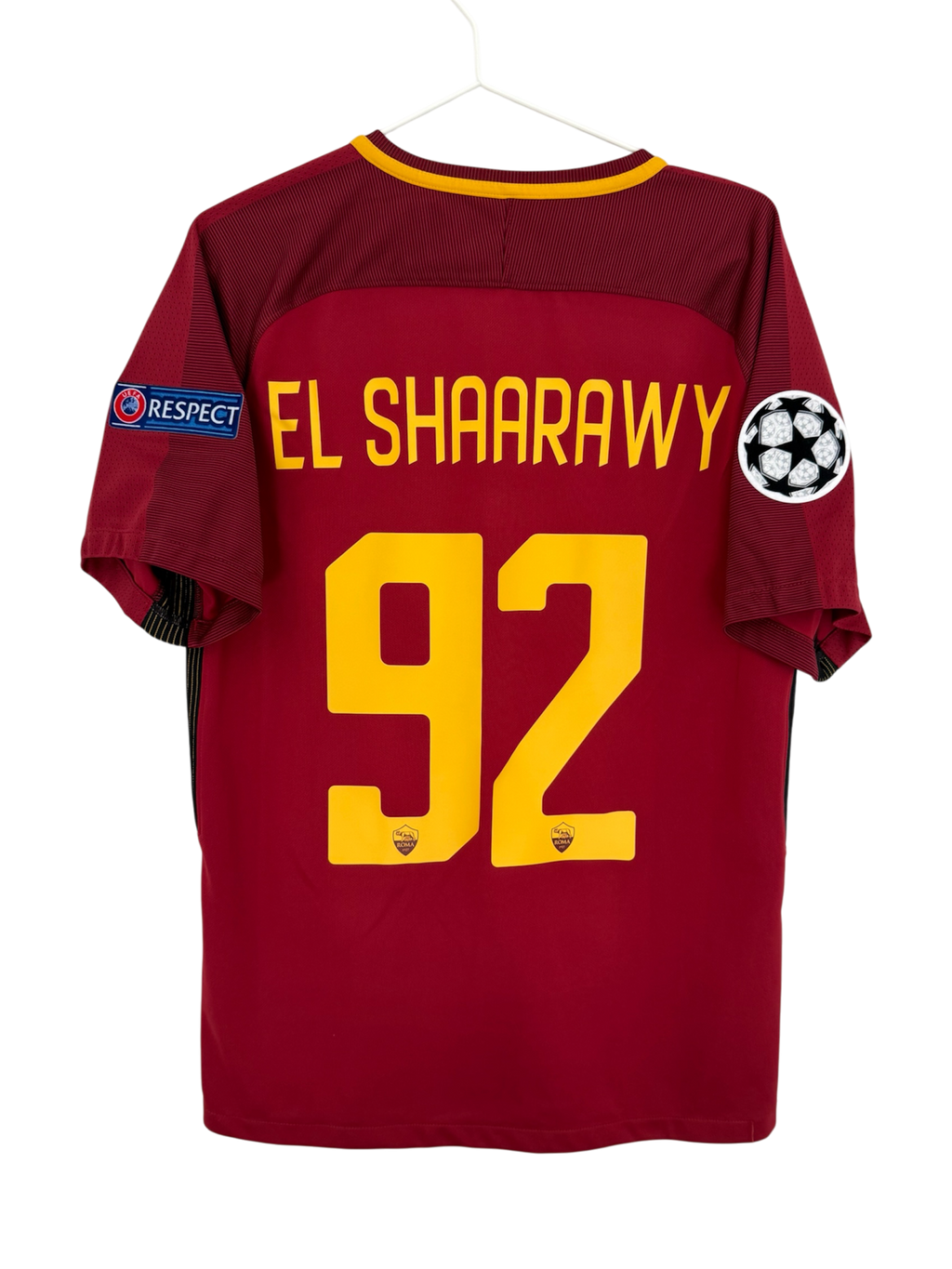 Roma 17/18 Home - #92 El Shaarawy - M - 8/10
