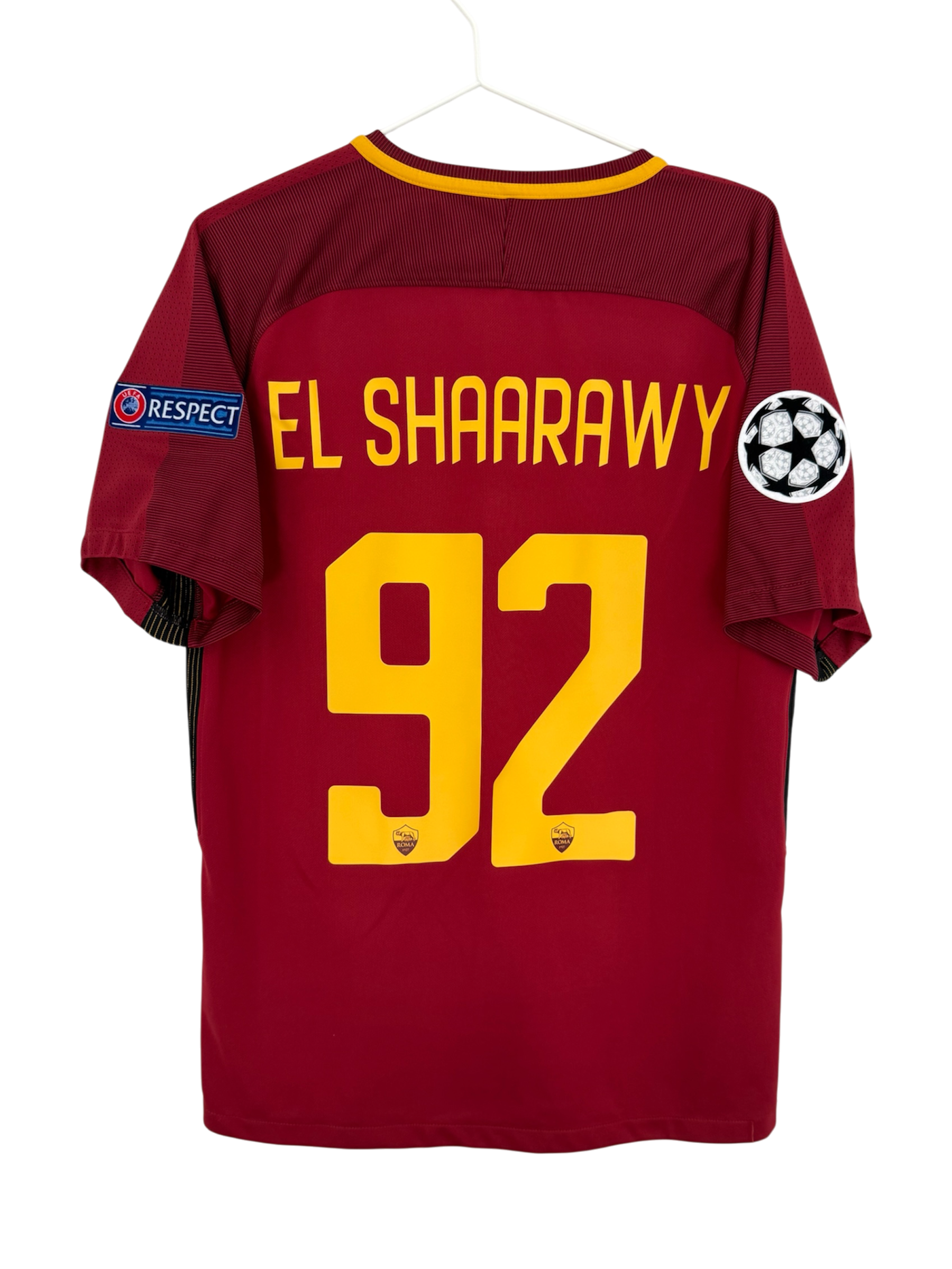 Roma 17/18 Home - #92 El Shaarawy - M - 8/10