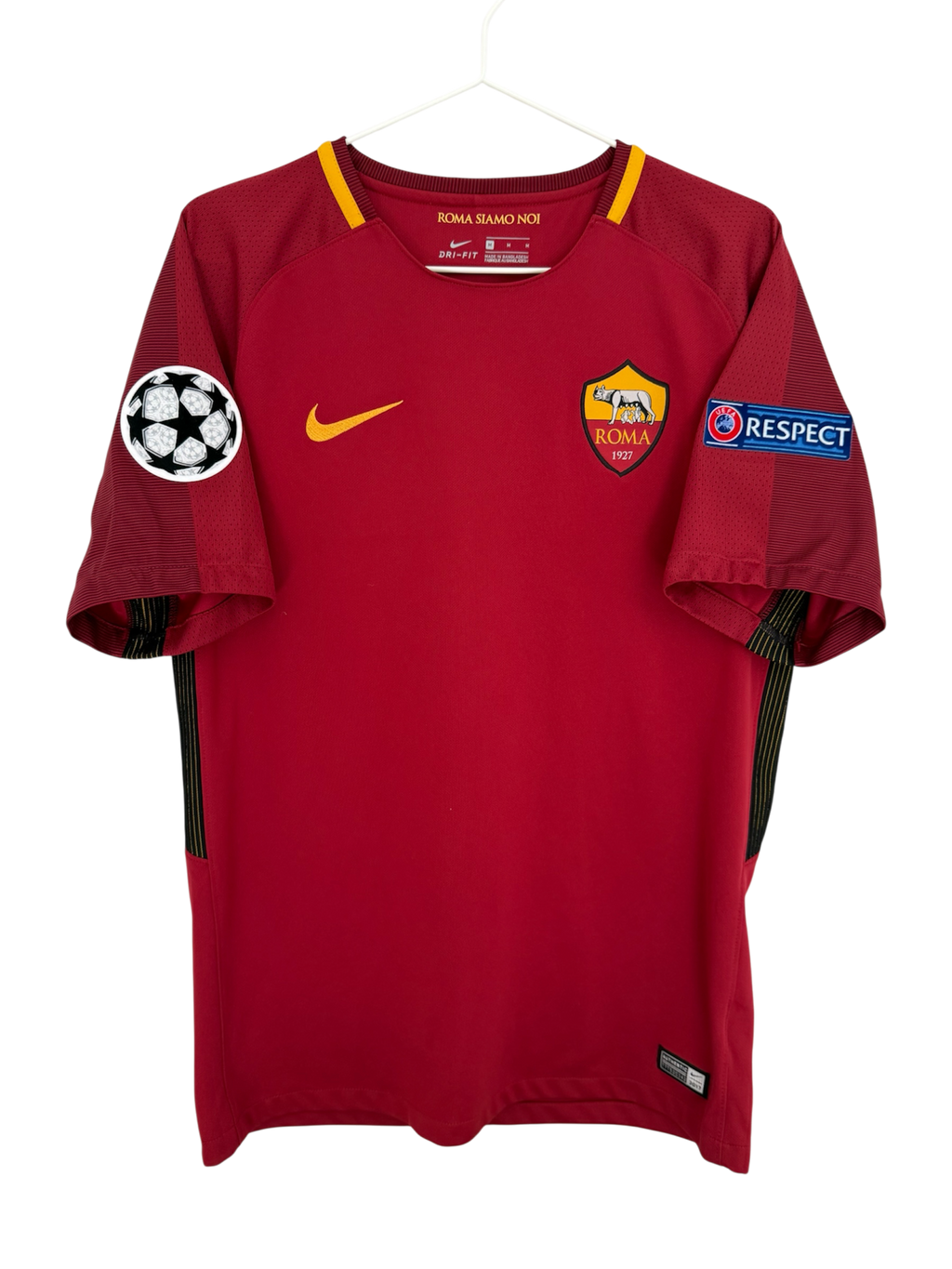 Roma 17/18 Home - #92 El Shaarawy - M - 8/10