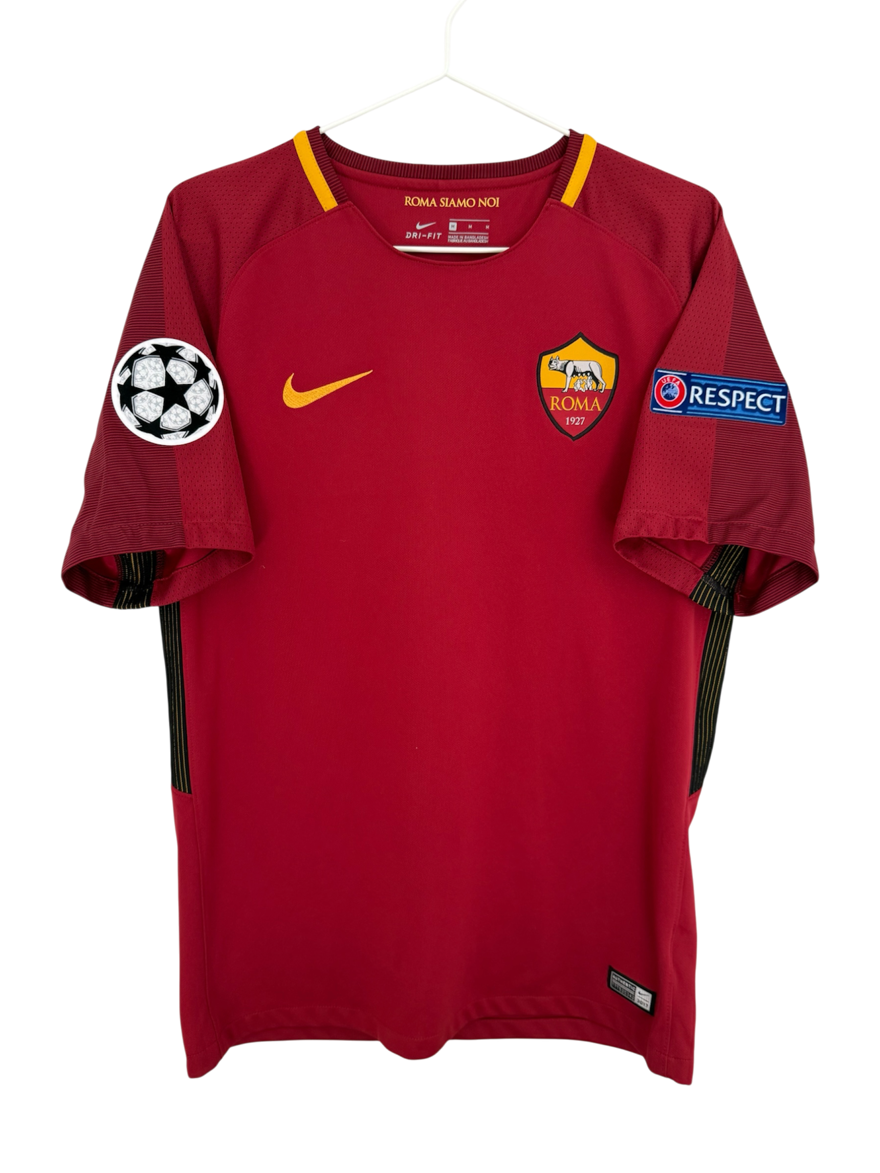 Roma 17/18 Home - #92 El Shaarawy - M - 8/10