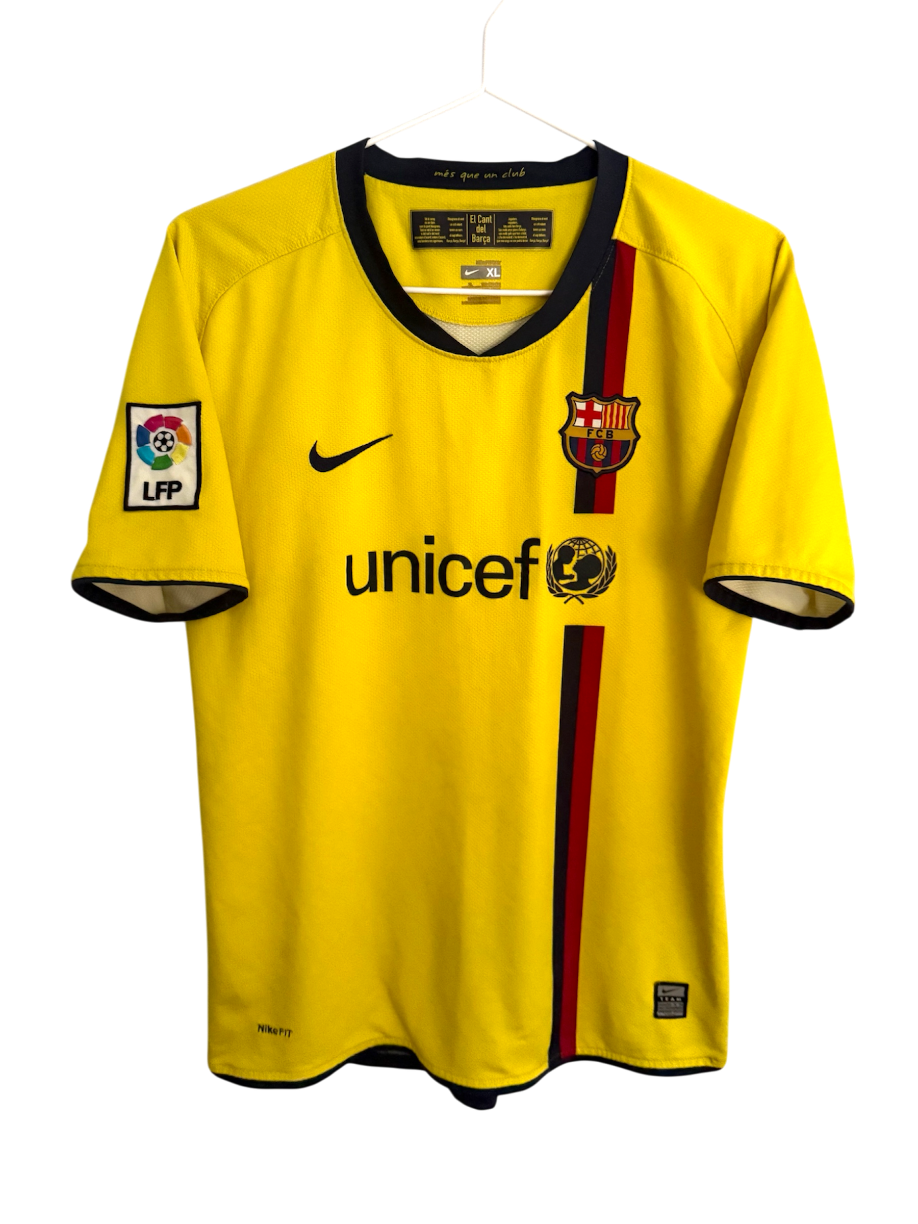 Barcelona 08/09 Borta - XL BARN - 8/10