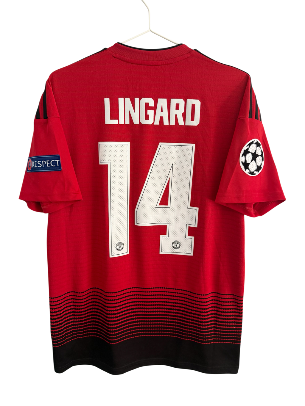 Manchster United 18/19 Home - #14 Lingard - M - 8/10