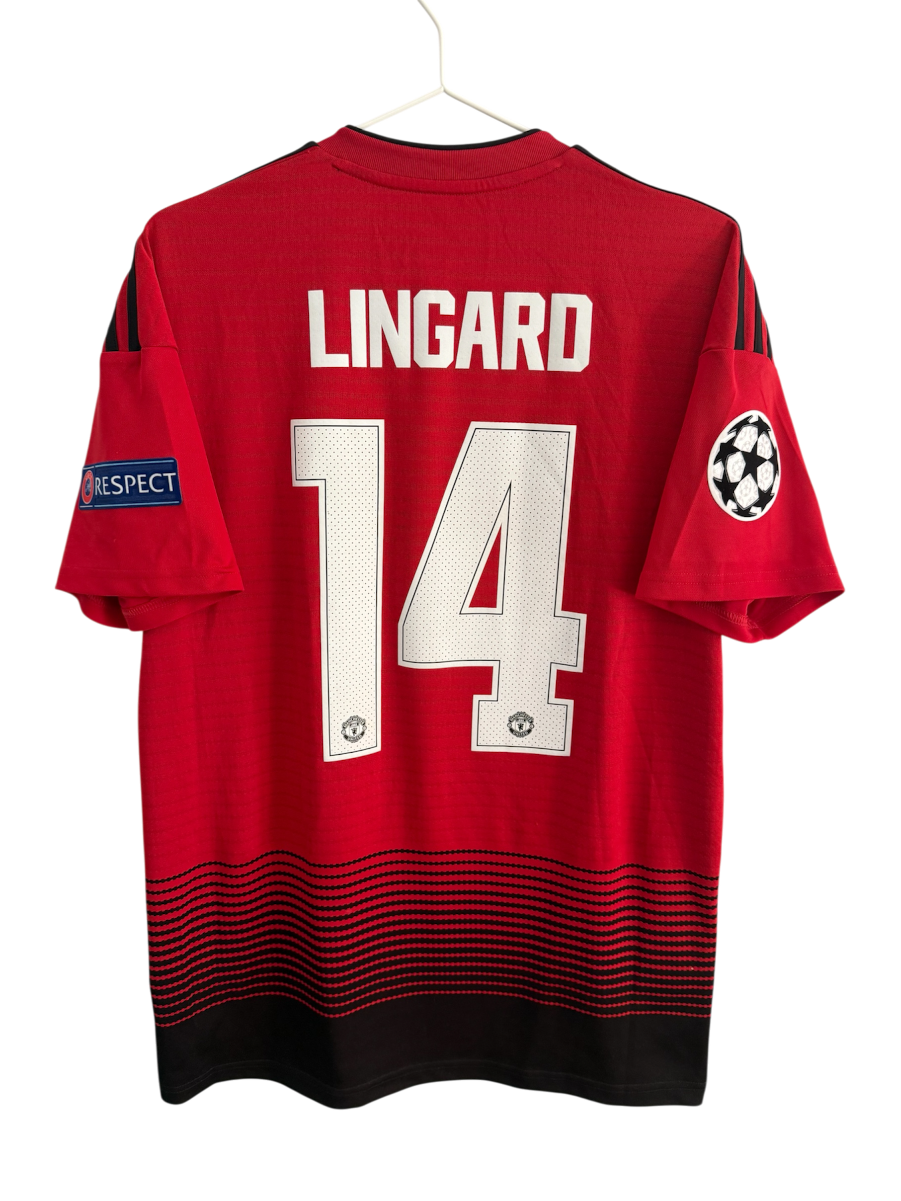 Manchster United 18/19 Home - #14 Lingard - M - 8/10