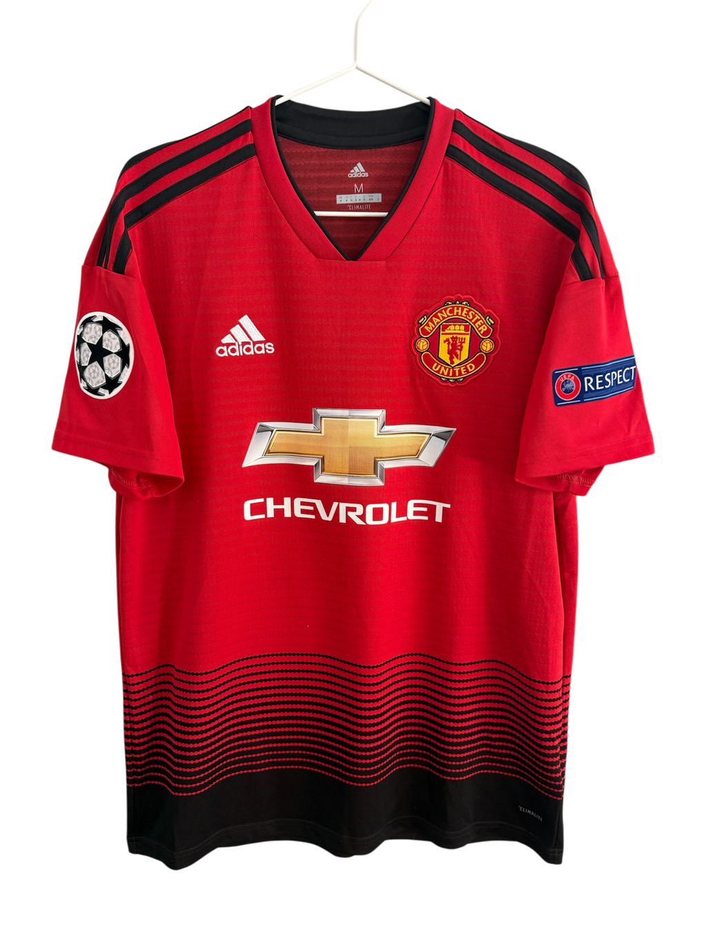 Manchster United 18/19 Home - #14 Lingard - M - 8/10