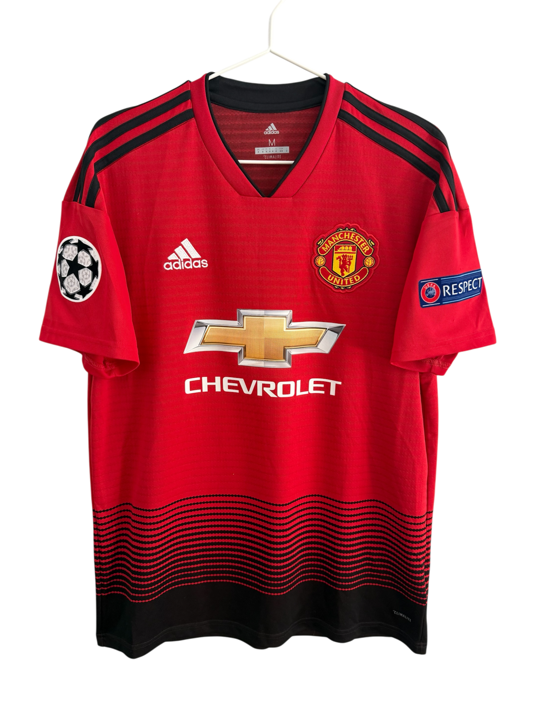 Manchster United 18/19 Home - #14 Lingard - M - 8/10